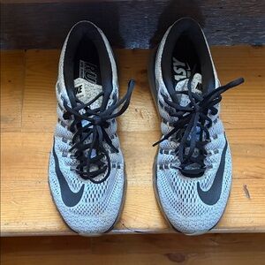 Nike Black and Gray Athletic Sneakers